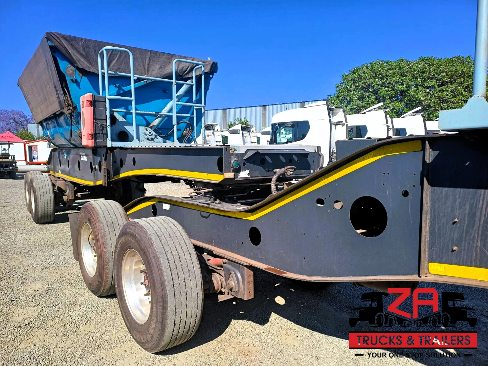 2021 AFRIT 18 CUBE SIDE TIPPER TRAILER #53385